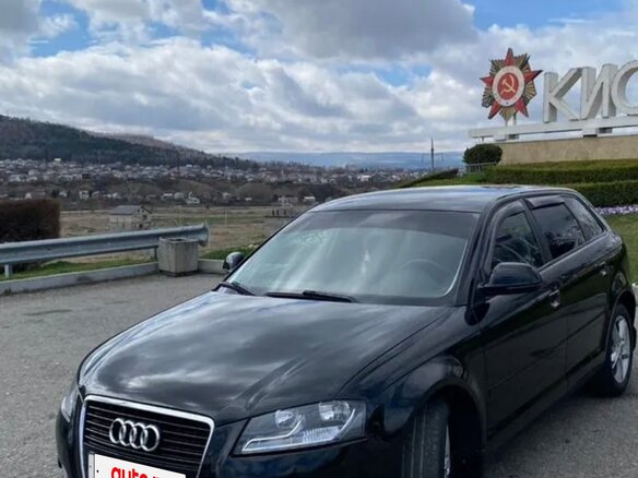 2008 Audi A3 II (8P) Рестайлинг 2, чёрный, 700000 рублей - вид 1