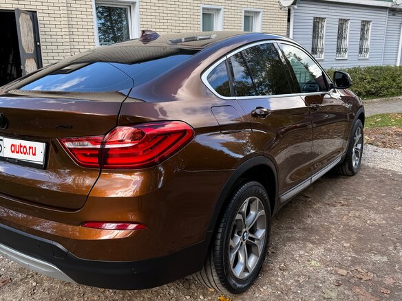 2018 BMW X4 20i I (F26), коричневый - вид 8