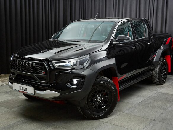 2026 Toyota Hilux VIII Рестайлинг 2, чёрный