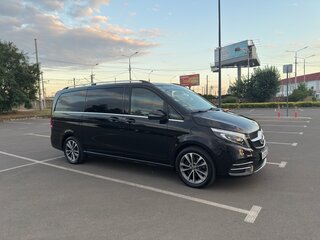 2019 Mercedes-Benz V-Класс Long 300 d длинный III (W447) Рестайлинг, чёрный, 5850000 рублей, вид 3
