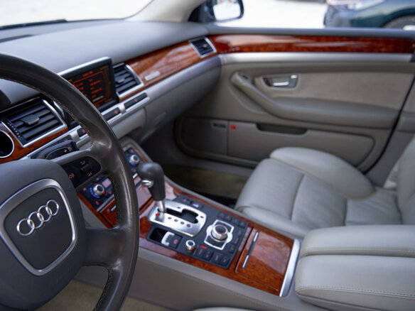 2004 Audi A8 Long II (D3), чёрный, 1400000 рублей - вид 9