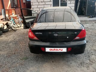 2007 Kia Spectra I Рестайлинг 2, чёрный, 285000 рублей, вид 3