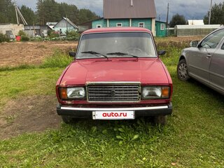 2007 Lada (ВАЗ) 2107, красный, 100000 рублей, вид 2