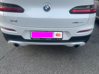 2020 BMW X4 20i II (G02), белый, 3900000 рублей, вид 4