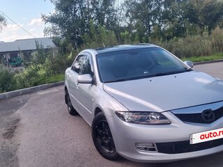 2006 Mazda 6 I (GG) Рестайлинг, серебристый, 550000 рублей, вид 2