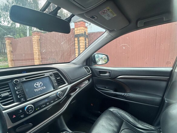 2014 Toyota Highlander III (XU50), белый, 2350000 рублей - вид 6