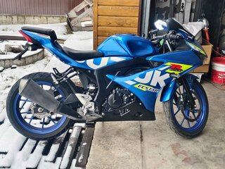 2017 Suzuki GSX-R 125, синий, 485000 рублей, вид 4