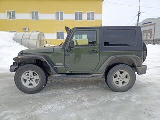 2008 Jeep Wrangler III (JK), зелёный, 2900000 рублей, вид 4