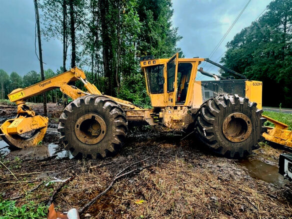 2024 Tigercat 632H, золотистый, 59990000 рублей
