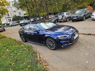 2018 Audi A5 II (F5), синий, 3500000 рублей, вид 1