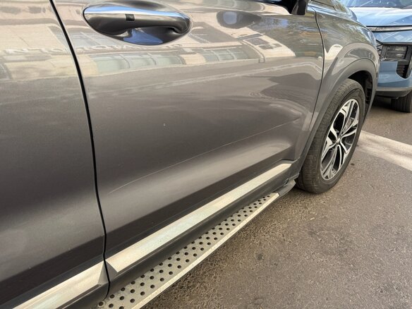 2018 Hyundai Santa Fe IV, серый, 3150000 рублей - вид 7