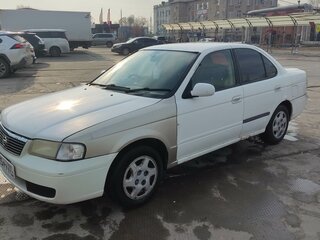 2002 Nissan Sunny B15, белый, 235000 рублей, вид 4
