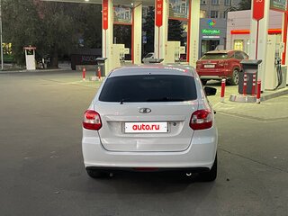 2014 Lada (ВАЗ) Granta I, белый, 375000 рублей, вид 4