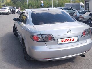 2006 Mazda 6 I (GG) Рестайлинг, серебристый, 550000 рублей, вид 4