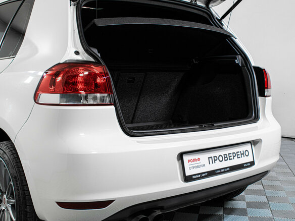 2012 Volkswagen Golf VI, белый, 855000 рублей - вид 15