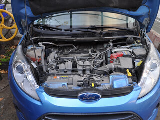 2008 Ford Fiesta Mk6, синий, 510000 рублей, вид 5