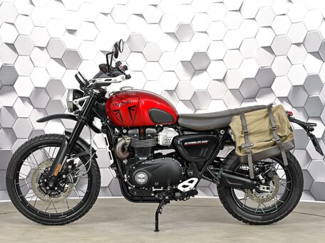 2024 Triumph Scrambler, красный, 1377000 рублей, вид 4
