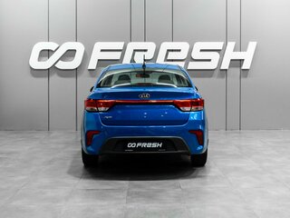 2019 Kia Rio IV, синий, 1148000 рублей, вид 4