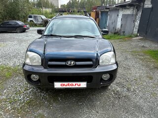 2008 Hyundai Santa Fe Classic Classic, чёрный, 650000 рублей, вид 1