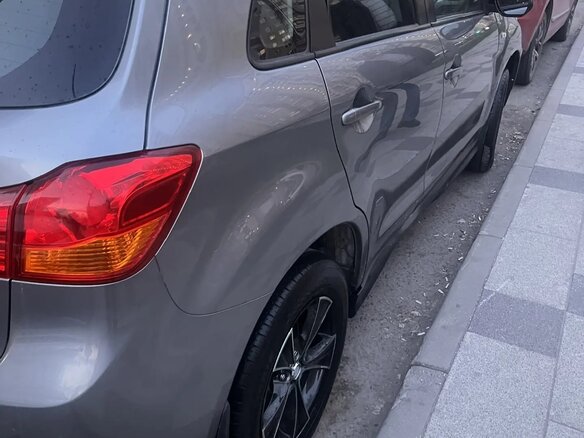 2012 Mitsubishi ASX I Рестайлинг, серый, 800000 рублей - вид 7