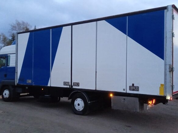 2008 MAN TGM, синий, 2700000 рублей - вид 1