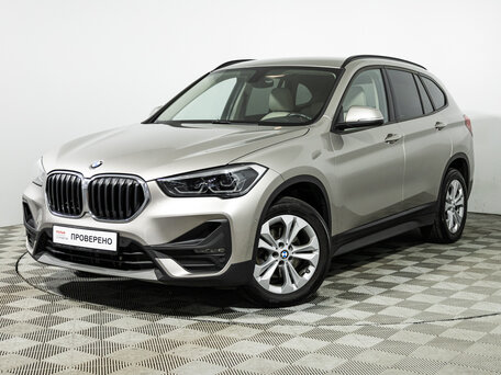 2020 BMW X1 18d xDrive II (F48) Рестайлинг, серебристый, 2899700 рублей, вид 1