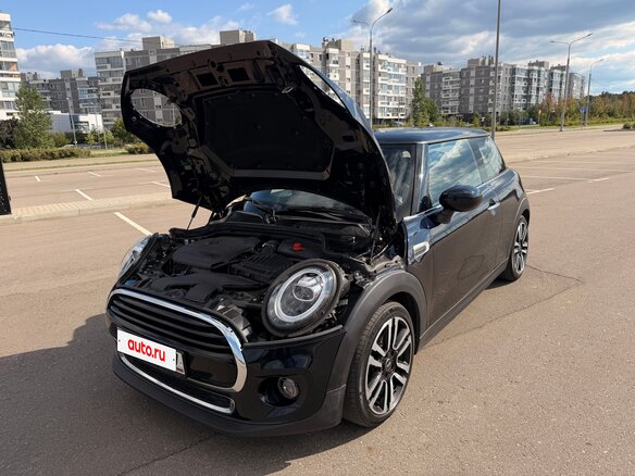 2019 Mini Hatch Cooper III (F55/F56) Рестайлинг, синий - вид 20