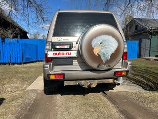 2002 Toyota Land Cruiser Prado 90 Series Рестайлинг, бежевый, 900000 рублей, вид 4