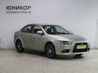 2011 Mitsubishi Lancer X Рестайлинг, бежевый, 839000 рублей, вид 3
