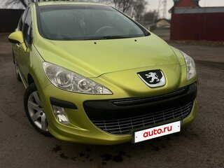 2008 Peugeot 308 I, жёлтый, 368000 рублей, вид 1