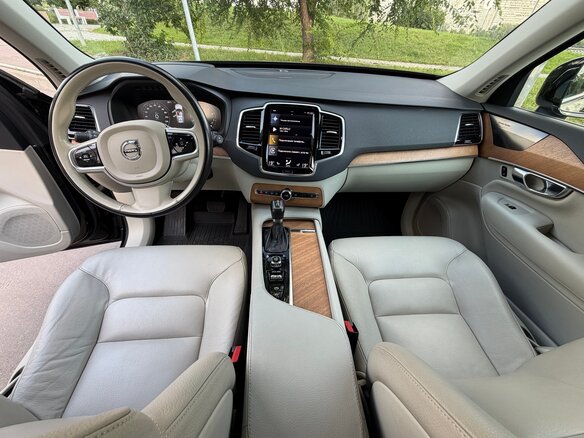 2022 Volvo XC90 II Рестайлинг 1, чёрный - вид 9
