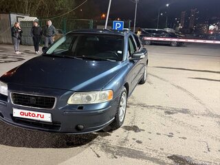 2006 Volvo S60 I Рестайлинг, синий, 530000 рублей, вид 4