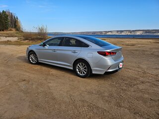 2018 Hyundai Sonata LPi VII (LF) Рестайлинг, серый, 1700000 рублей, вид 5