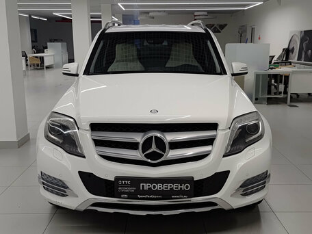 2013 Mercedes-Benz GLK-Класс 220 CDI I (X204) Рестайлинг, белый, 1599000 рублей, вид 2