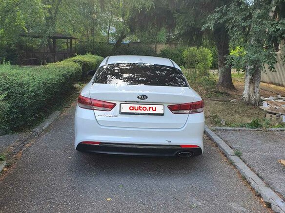 2016 Kia Optima IV, белый, 1350000 рублей - вид 3