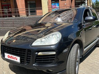 2008 Porsche Cayenne Turbo I Рестайлинг (957), чёрный, 1415000 рублей, вид 1