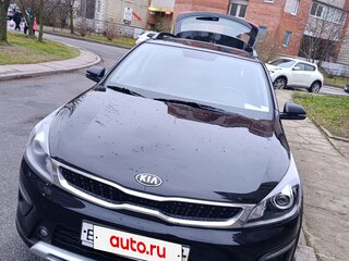 2019 Kia Rio X-Line IV, чёрный, 1300000 рублей, вид 4