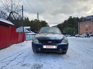 2007 Lada (ВАЗ) Priora I, чёрный, 165000 рублей, вид 1