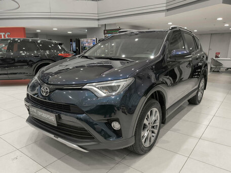 2019 Toyota RAV4 IV (XA40) Рестайлинг, синий, 2830000 рублей, вид 1