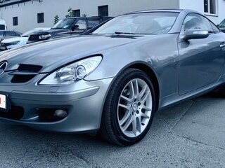 2005 Mercedes-Benz SLK-Класс 200 II (R171), серебристый, 1235000 рублей, вид 2