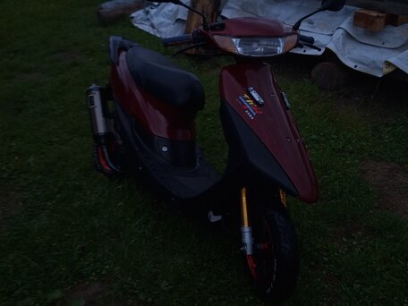 1994 Honda Dio, красный, 65000 рублей, вид 3