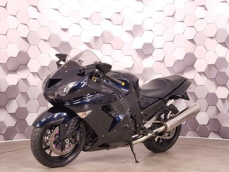 2008 Kawasaki ZZR 1400, синий, 649000 рублей, вид 2