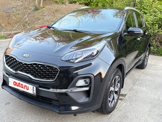 2021 Kia Sportage IV Рестайлинг, чёрный, 2265000 рублей, вид 2