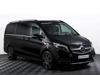 2021 Mercedes-Benz V-Класс Long 250 d длинный III (W447) Рестайлинг, чёрный, 7720000 рублей, вид 3