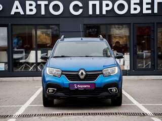 2019 Renault Sandero Stepway II Рестайлинг, синий, 1325000 рублей, вид 2