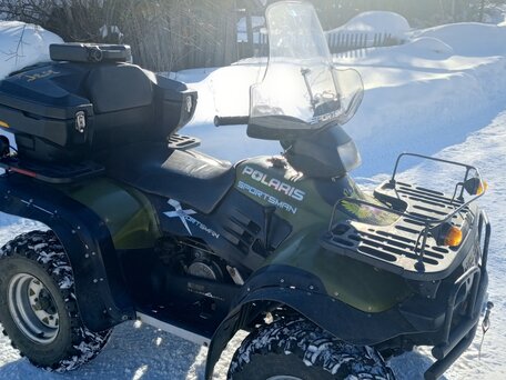 1998 Polaris Sportsman 500, зелёный, 500000 рублей, вид 3