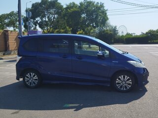 2012 Honda Freed I Рестайлинг, синий, 1050000 рублей, вид 3