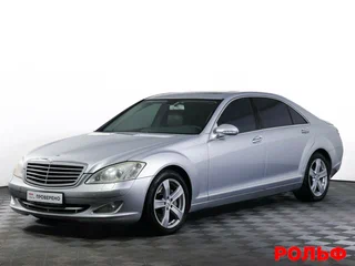2006 Mercedes-Benz S-Класс 500 V (W221), серебристый, 909000 рублей, вид 1