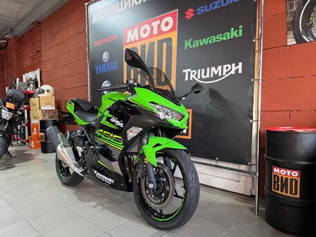 2018 Kawasaki Ninja 400, зелёный, 630000 рублей, вид 1