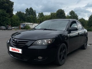 2004 Mazda 3 I (BK), чёрный, 470000 рублей, вид 1